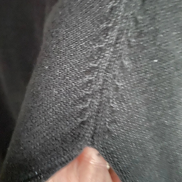 Harley Davidson Women's Black Knit Sparkle Stripe Pull Over Sweater Size XL - Picture 5 of 11